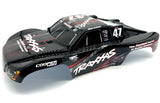Slash 4x4 BODY Shell (Black #47 Mike Jenkins clipped version OBA vxl