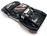 Slash 4x4 BODY Shell (Black #47 Mike Jenkins clipped version OBA vxl