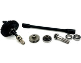 MINI-XRT SPUR Gear, center driveshaft, pinion, bearings Traxxas 108076-1