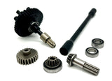 MINI-XRT SPUR Gear, center driveshaft, pinion, bearings Traxxas 108076-1