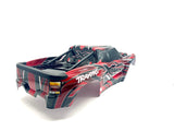 X-MAXX BODY cover Shell (2024 Red Painted ProGraphics Shell 77086-4