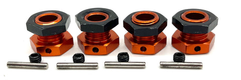 Savage XL 5.9 GTXL-6 - 17mm HEX NUTS & wheel hubs (pins, screws HPI 160102