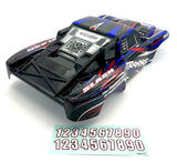 fits Slash 2wd BL-2S - BODY Shell (BLUE black red 4x4 6812t  58334-4
