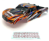 fits Slash 2wd BL-2S - BODY Shell (ORANGE black blue clipless 2wd 58334-4