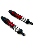 Fits SLEDGE - Rear Shocks red (9661r Assembled Long Dampers Traxxas 95096-4