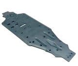 Fits SLEDGE - CHASSIS (Gray anodized aluminum plate 9522a Traxxas 95096-4