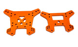 Fits SLEDGE - Towers (Front/Rear Shock Tower aluminum Orange Traxxas 95096-4