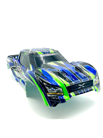 Scocca Carrozzeria Per Traxxas Maxx Slash – ProGraphics Verniciata VERDE, Scala 1/10 (usata) - Foto 1