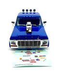 fits TRX-4MT F-150 - BODY Cover, BLUE (Factory Painted, complete Traxxas 98044-1