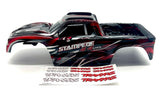 Stampede 4x4 VXL BODY Shell (RED & Black 9014-RED Cover Shell hoss 90376-4