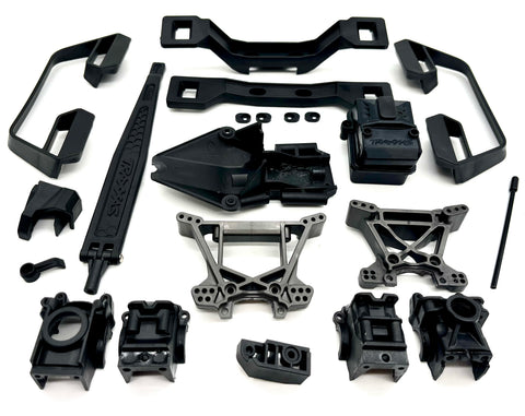 Raptor R Ultimate SHOCK TOWERS, Bulkheads, Body mounts Traxxas 101177-4