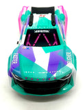 Arrma MINI KRATON 3S - Body Shell (TEAL/PINK) cover ARA2508S