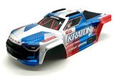 Arrma MINI KRATON 3S - Body Shell RED/BLUE) cover ARA2508S
