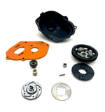 Slash Modified - SPUR & SLIPPER CLUTCH 86t, Motor Mount (Orange) Traxxas 104354-74