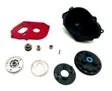 Slash Modified - SPUR & SLIPPER CLUTCH 86t, Motor Mount (Red) Traxxas 104354-74