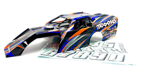 Slash Modified - BODY, Dirt Oval Racer, BLUE, complete w/decals 10411 Traxxas 104354-74