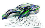 Slash Modified - BODY, Dirt Oval Racer, GREEN, complete w/decals 10411 Traxxas 104354-74