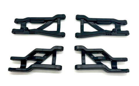 Slash Modified - SUSPENSION A-ARMS (front and rear black Heavy Duty Traxxas 104354-74