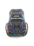 MINI-XRT BODY cover Shell (BLUE Painted ProGraphics, clipless Traxxas 108076-1
