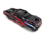 MINI-XRT BODY cover Shell (RED Painted ProGraphics, clipless Traxxas 108076-1