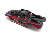 MINI-XRT BODY cover Shell (RED Painted ProGraphics, clipless Traxxas 108076-1