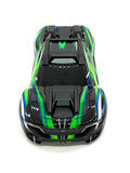 MINI-XRT BODY cover Shell (GREEN Painted ProGraphics, clipless Traxxas 108076-1