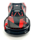 Arrma MINI KRATON 3S - Body Shell (BLACK/RED) cover ARA2508S