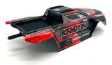 Arrma MINI KRATON 3S - Body Shell (BLACK/RED) cover ARA2508S