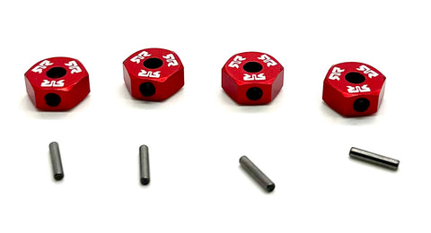 Arrma MINI KRATON 3S - Wheel Hex, aluminum 12mm (RED) typhon ARA2508S