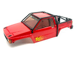 Axial SCX-10 III SR5 BODY, w/rollcage and trim (RED) AXI-2062
