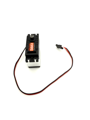 Axial SCX-10 III CJ-7 SERVO, steering S683 steel gear 25t Spektrum