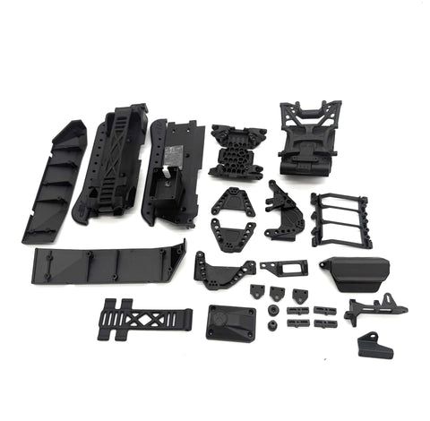 Axial SCX-10 III SR5 PLASTIC PARTS, bumpers, sliders, mounts, braces AXI-2062