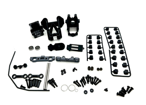 Tekno NB48 2.2 Nitro REAR SUSPENSION (Bag E&F) (Sway Bar, Gear box, hinge pin braces TKR9305