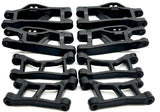 MINI SLASH A-ARMS (Suspension black Front Rear Upper Lower Traxxas 108164-1