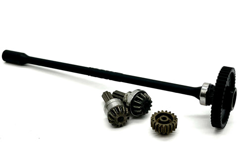 MINI SLASH SPUR Gear, center driveshaft, pinion, bearings Traxxas 108164-1