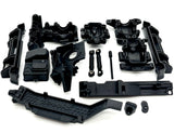 MINI SLASH Plastic Set (Front Rear Bulkhead skid plates Body mounts Traxxas 108164-1