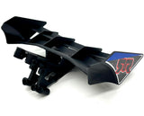 Arrma TYPHON 4x4 223s - Wing & Mount (Blue rear spoiler ARA4306V4