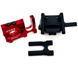 Arrma LIMITLESS 120 8s - RED MOUNT, with cover, diff mount and plate ARA7816