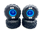 Arrma Freedom Flyer 223S - Tires & Wheels (blue) DBOOTS Cut Chevron MT ARA3530SFFT1