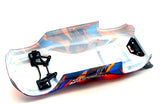 Rustler 2WD VX3 - BODY Shell (Orange clipless traxxas brushless cover 37454-4