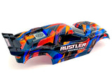 Rustler 2WD VX3 - BODY Shell (Orange clipless traxxas brushless cover 37454-4