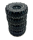 Axial SCX-10 III SR5 TIRES (black),  Interco Super Swamper XL Tires mounted AXI-2062