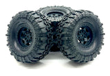 Axial SCX-10 III SR5 TIRES (black),  Interco Super Swamper XL Tires mounted AXI-2062