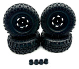 Axial SCX-10 III SR5 TIRES (black),  Interco Super Swamper XL Tires mounted AXI-2062