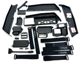 Losi 8IGHT-X/E 2.0 Buggy - Side Guards (radio battery tray chassis braces straps TLR04012