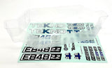 Tekno EB48 2.2 CLEAR BODY shell cover w/Window Mask and decals (TKR9045) TKR9005