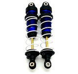 ** RUSTLER ULTIMATE - SHOCKS, Blue Rear's ONLY & springs big-bore Dampers Traxxas 67097-4