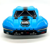 Arrma FURY 2wd - Body Shell (BLUE/Black painted clipless Mega ARA3221