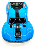 Arrma FURY 2wd - Body Shell (BLUE/Black painted clipless Mega ARA3221