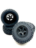 Arrma FURY 2wd - Tires (Factory Glued wheels Fortress senton mega SC ARA3221